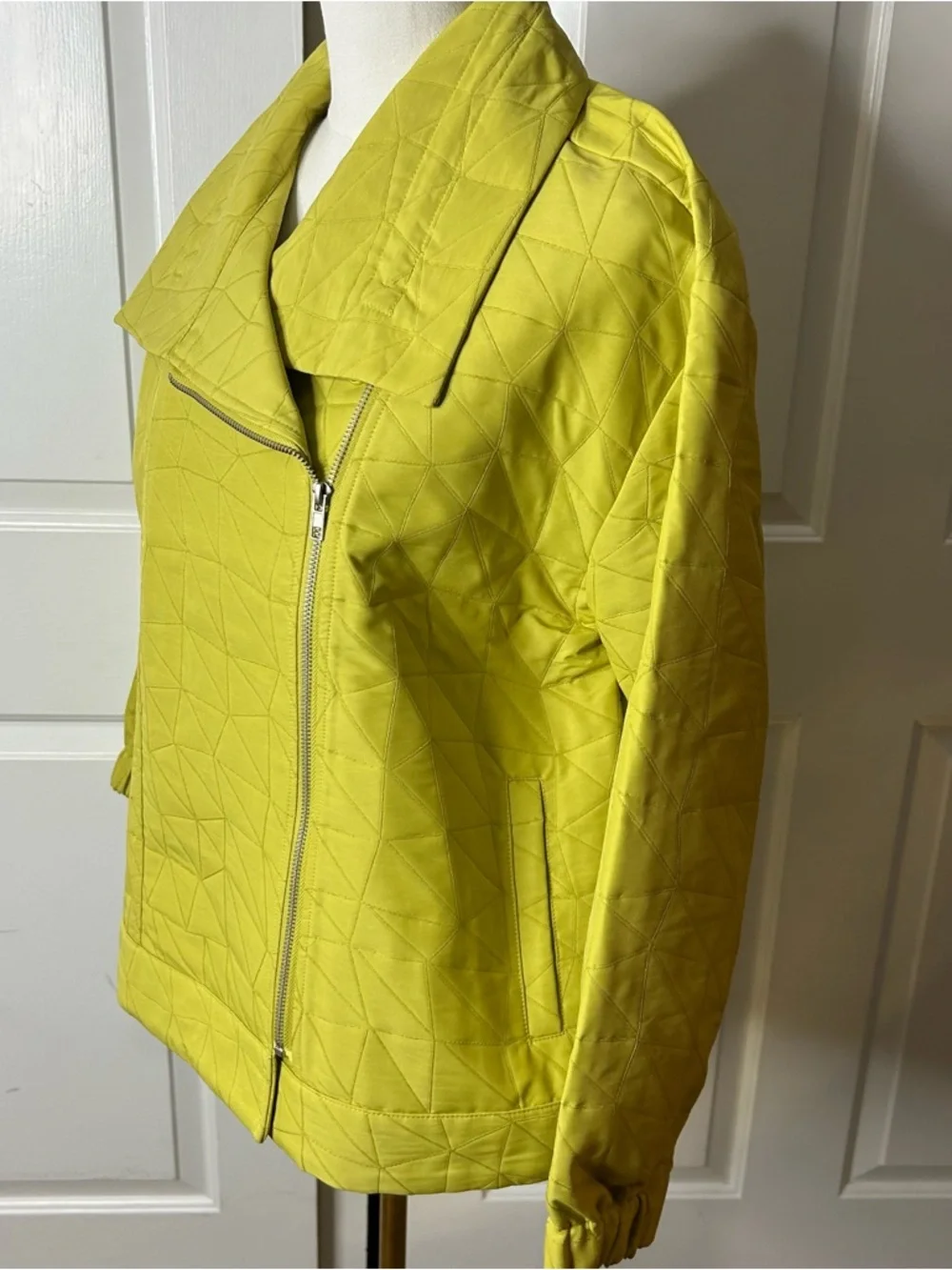 NWT WynneLayers Quilted Jacquard Spring Jacket - Picture 5 of 8